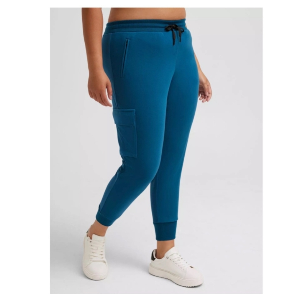 Torrid Teal Jogger Pants with Pocket